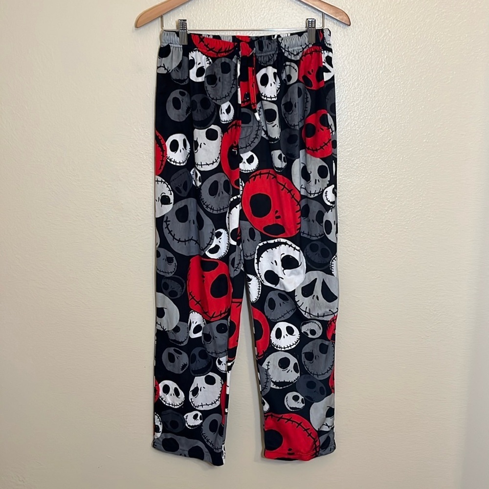 Disney Tim Burton The Nightmare Before Christmas Fleece Pajama Lounge Pants